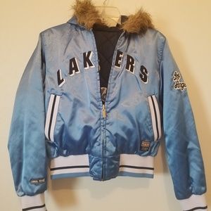 Hardwood Classics Lakers Reversible Coat